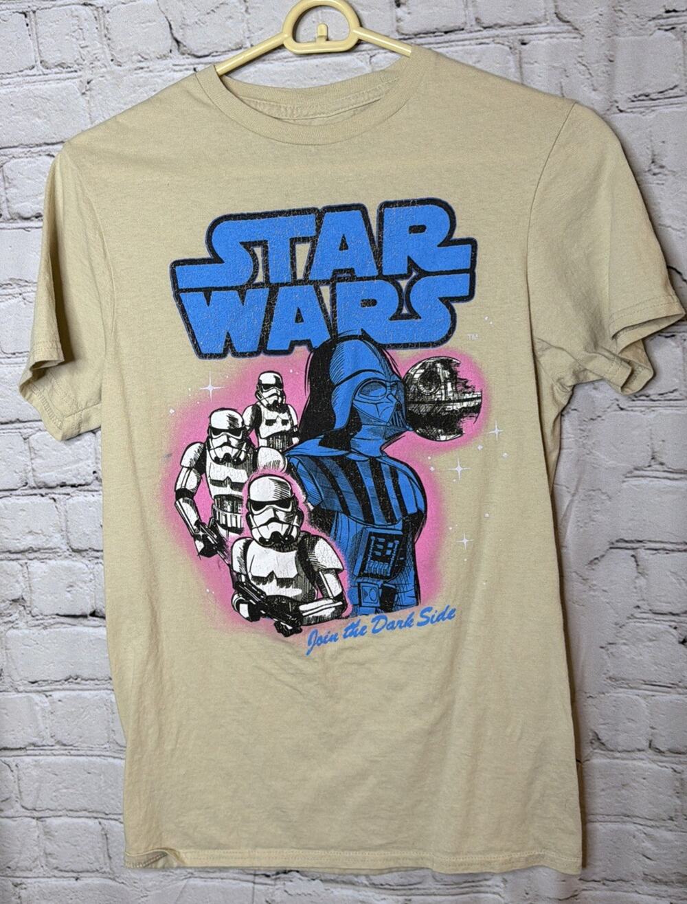 Mad Engine Star Wars Join The Dark Side Short Sleeve T-shirt Men’s Small New